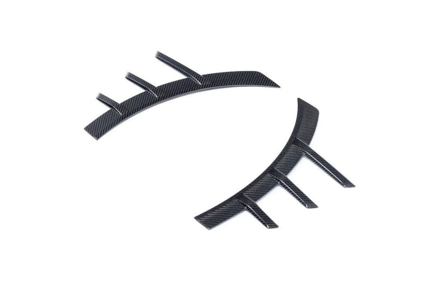 TRE TR-BG87FFTCF Pre-Preg Carbon Fibre Front Side Fender Trim Spats - BMW G87 M2