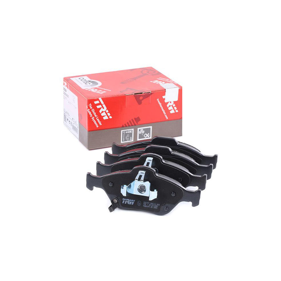TRW Gdb3625 Brake Pad Set For Toyota Yaris With Acoustic Wear Warning