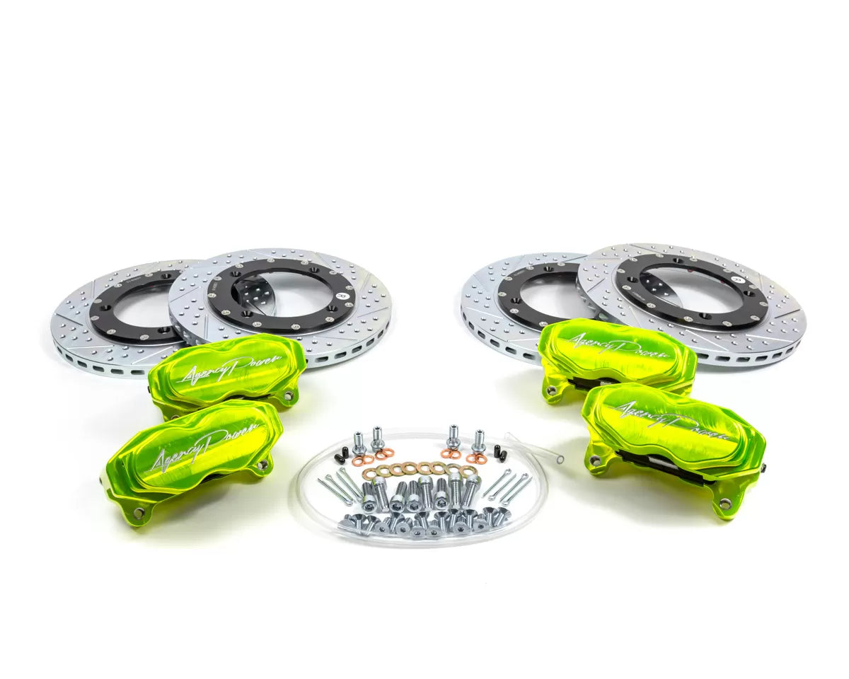 Agency Power AP-BRP-X3-460-GRN Big Brake Kit Front and Rear Monster Green Can-Am Maverick X3 Turbo | Duco Car Parts UK Car Parts