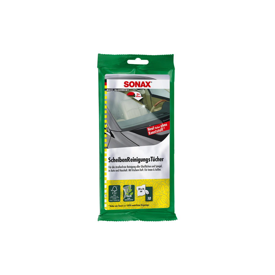 Sonax Glass Cleaning Wipes 10pcs. | ML Performance Car Care