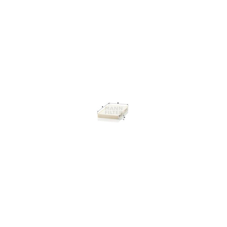 MANN-FILTER CU 20 005-2 Pollen filter for HYUNDAI TUCSON Particulate Filter