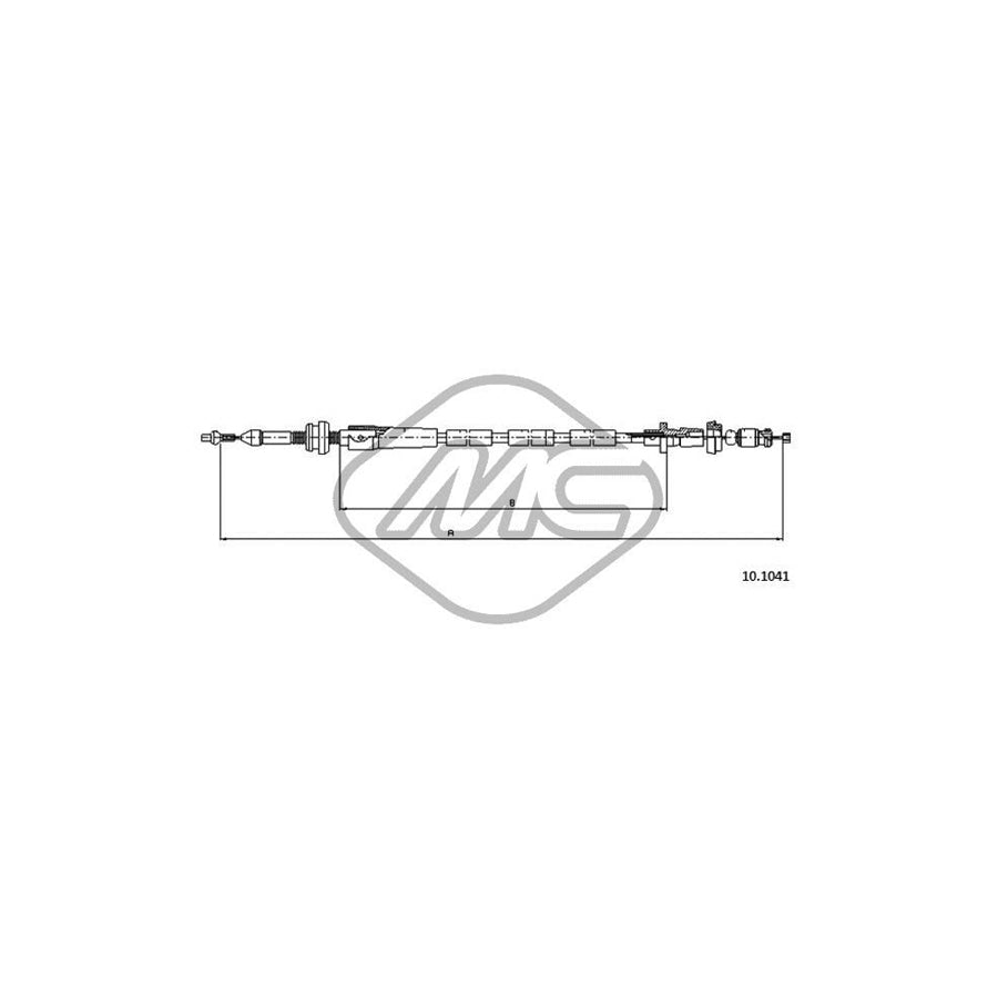 Metalcaucho 80613 Throttle Cable for AUDI A3 Hatchback (8L1) | Duco Car Parts UK Car Parts