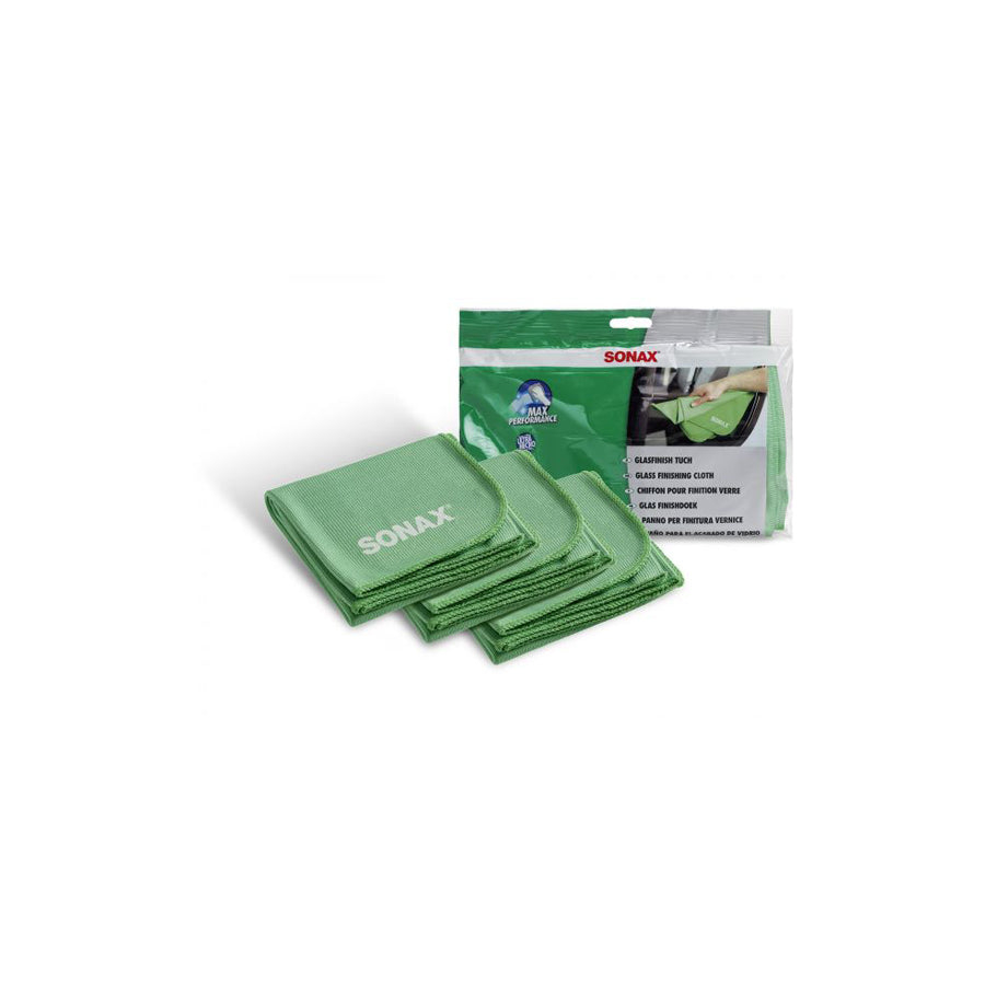 Sonax Glass Finish Cloth 3pcs. | ML Performance Car Care