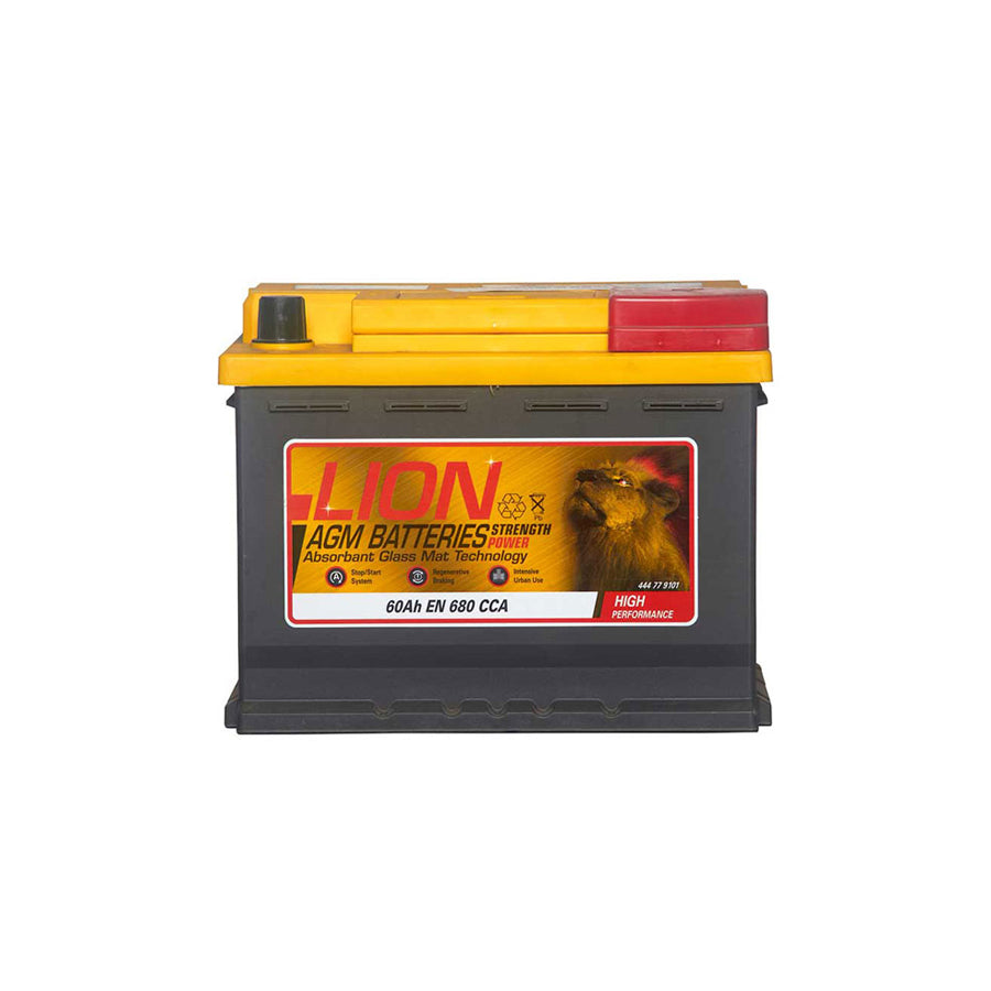 Lion AGM 027 Car Battery - 3 Year Guarantee