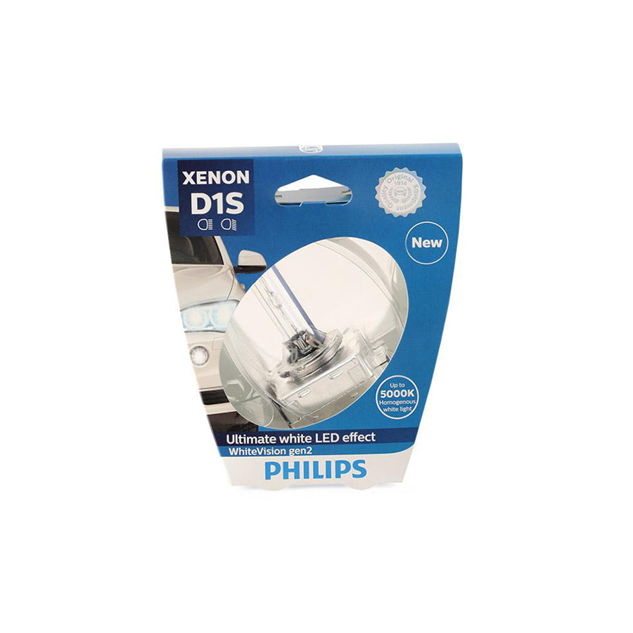 PHILIPS Xenon WhiteVision gen2 85415WHV2S1 Bulb, spotlight D1S (gas discharge tube) 85V 35W Pk32d-2 5000K Xenon