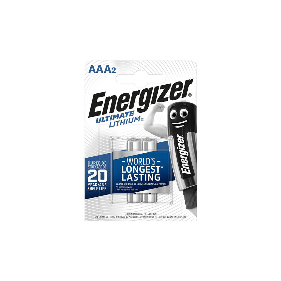 Energizer AAA Lithium (Tub of 40) | Duco Car Parts UK Car Parts