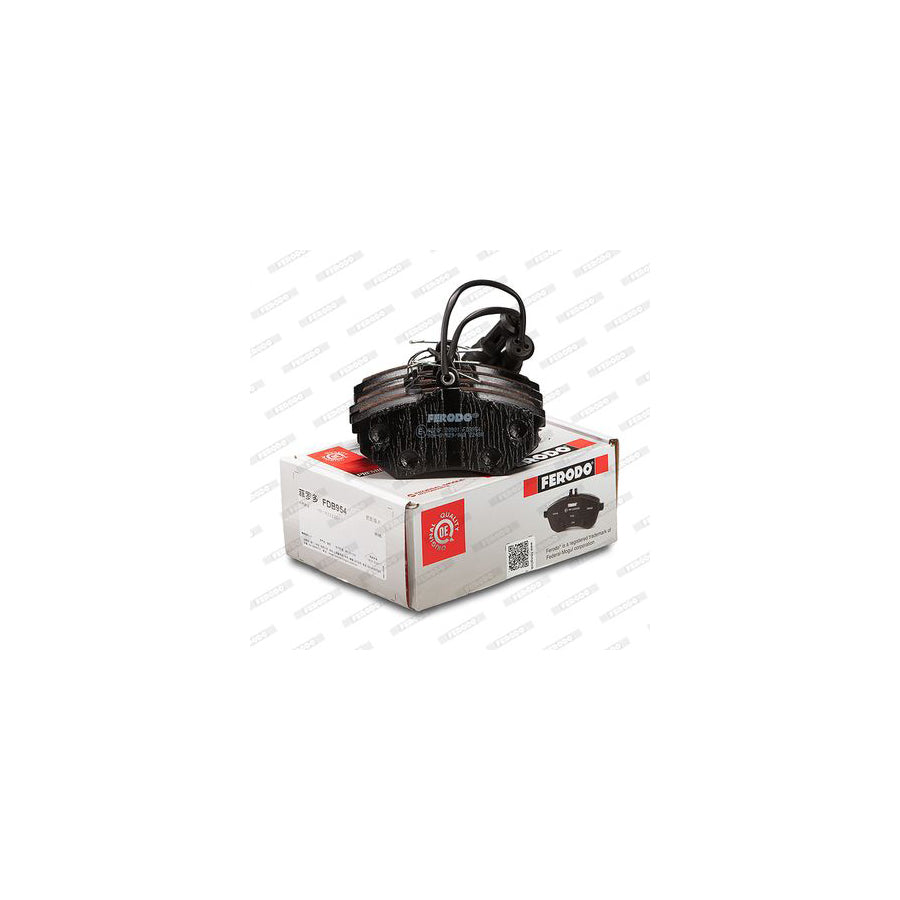 Ferodo Sl Fsl1535 Brake Pad Set With Acoustic Wear Warning With Piston Clip