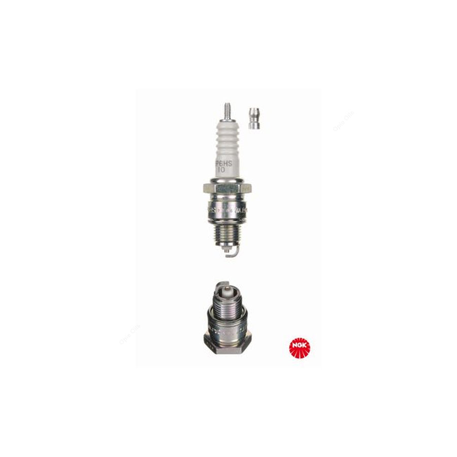NGK BP6HS-10 (6326) - Standard Spark Plug / Sparkplug - Projected Centre Electrode