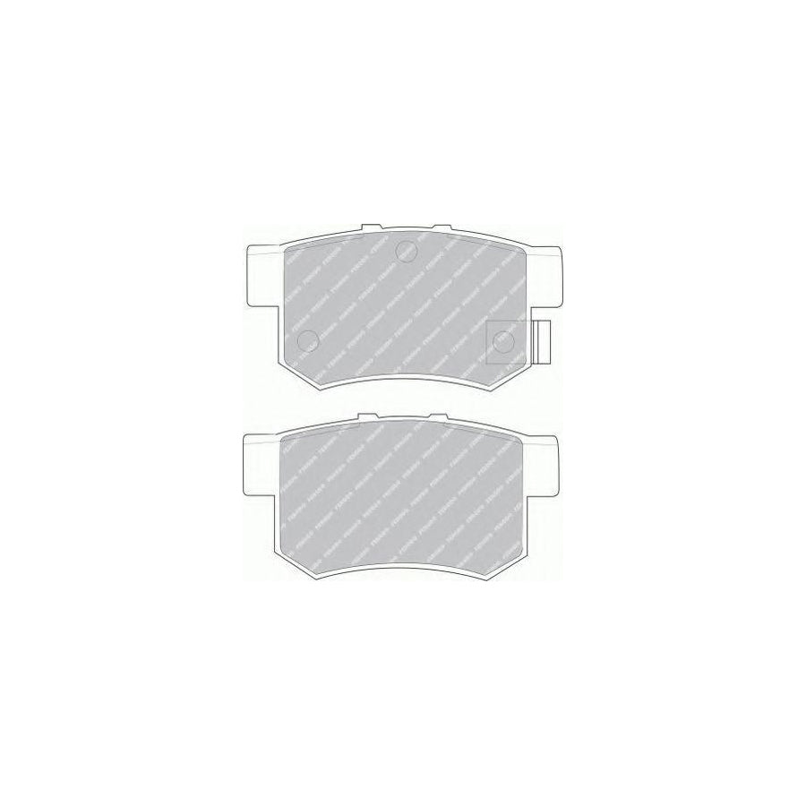 Ferodo Fsl956 Brake Pad Set Fuse Technology With Acoustic Wear Warning