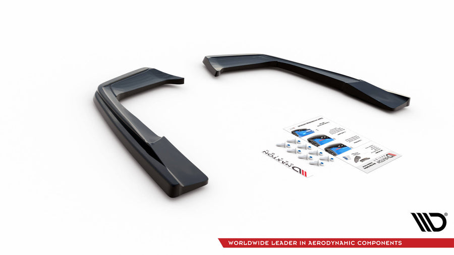 Maxton Design Mercedes Benz C63 AMG Coupe C205 (Facelift) Rear Side Splitters