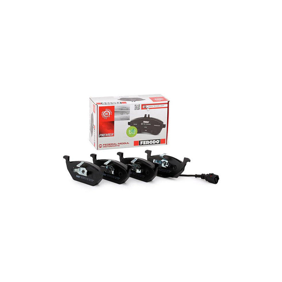 Ferodo Fdb5027 Brake Pad Set Incl Wear Warning Contact With Piston Clip