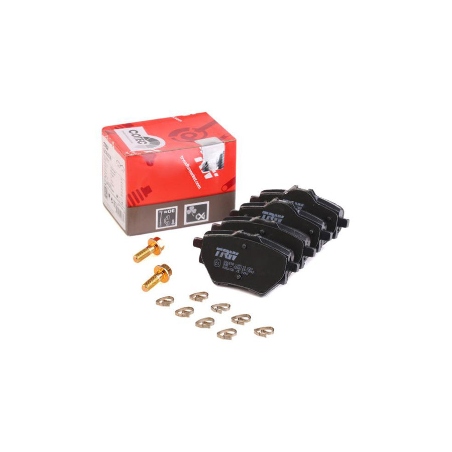 TRW Cotec Gdb2036 Brake Pad Set Not Prepared For Wear Indicator