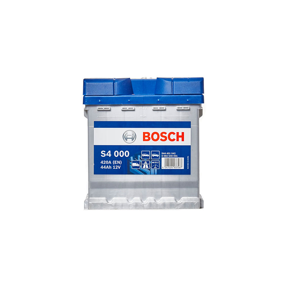 Bosch S4 Car Battery 202 4 Year Guarantee S4000