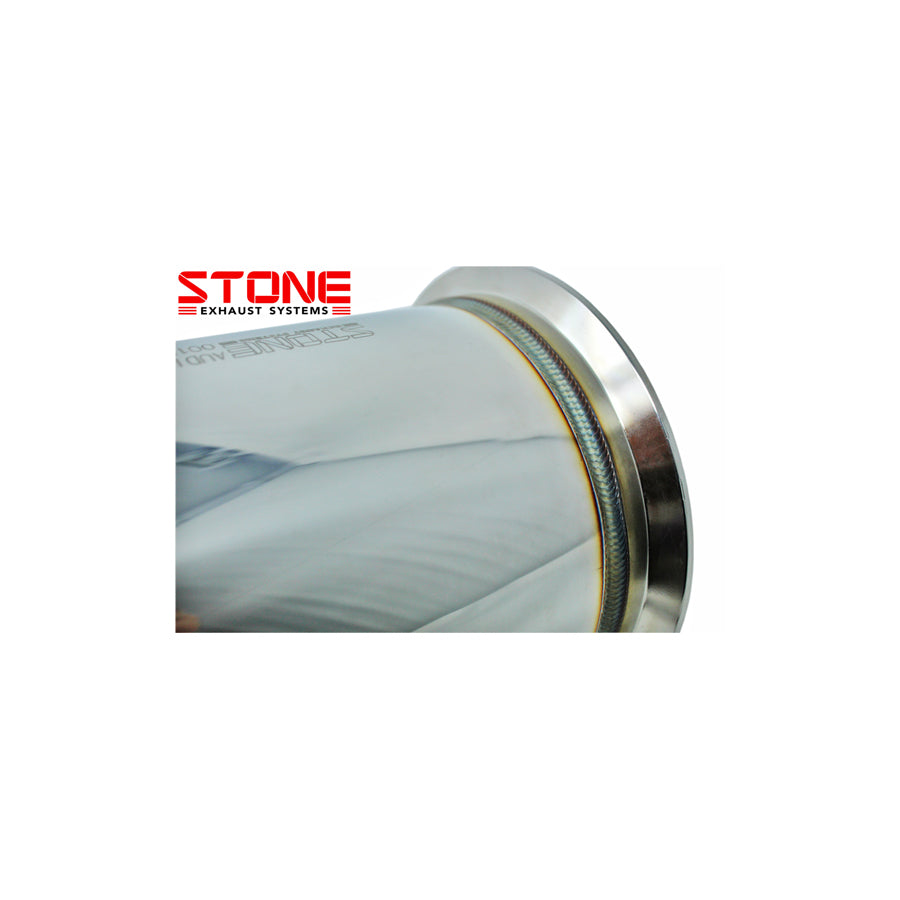 Stone Exhaust Audi EA839 B9 Eddy Catalytic Downpipe (S4 & S5)
