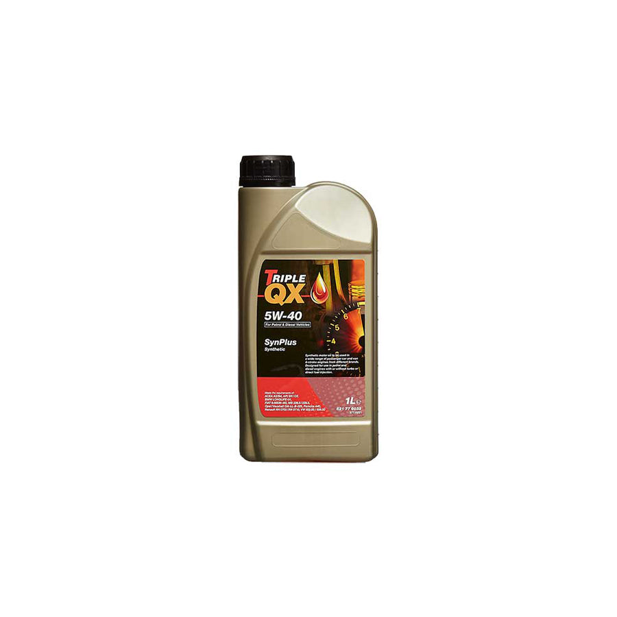 TRIPLE QX Fully Synthetic Engine Oil 5W-40 A3/B4 - 1Ltr