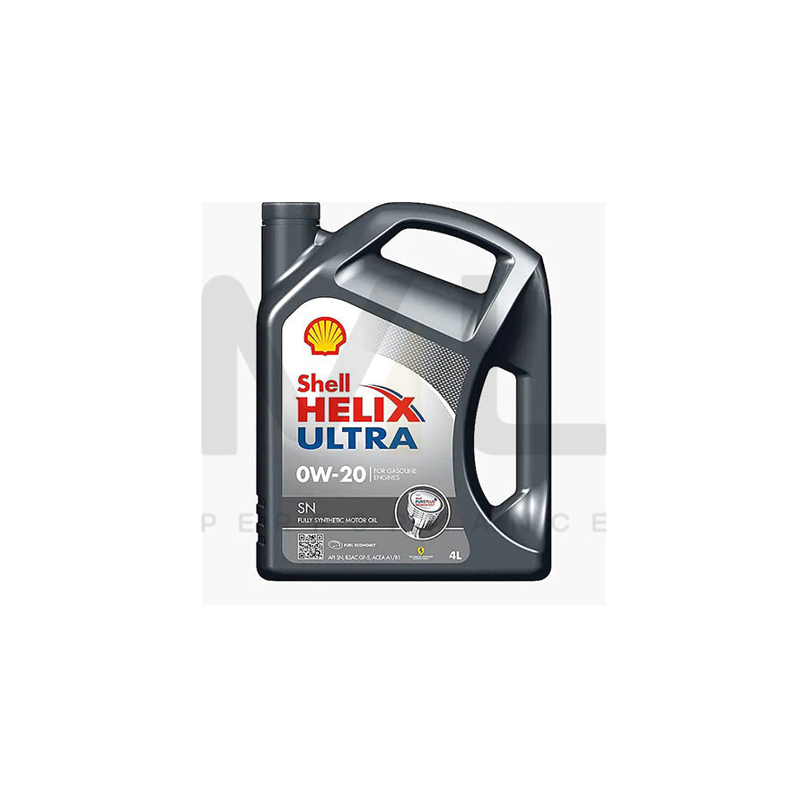 Shell Helix Ultra SN Engine Oil - 0W-20 - 5Ltr Engine Oil Duco Car Parts UK ML Car Parts