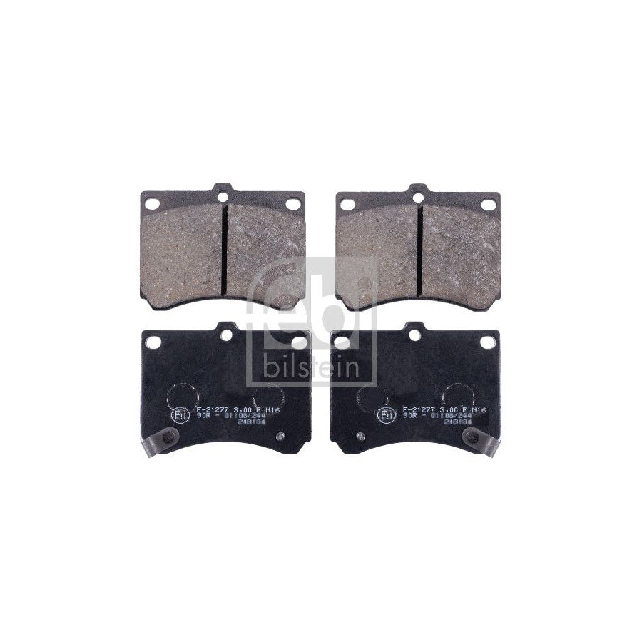 Febi Bilstein 16499 Brake Pad Set Front Axle With Acoustic Wear Warning