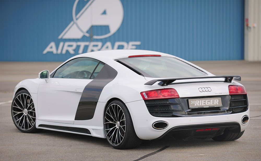 Rieger 00099807 Audi 42 R8 Right Side Skirt - Carbon-Look