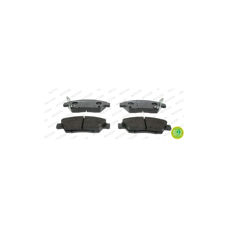 Ferodo Premier Eco Friction Fdb776 Brake Pad Set With Acoustic Wear Warning Without Accessories