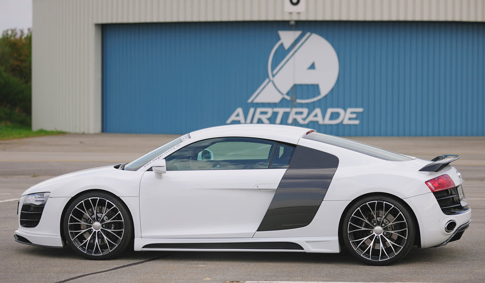 Rieger 00099807 Audi 42 R8 Right Side Skirt - Carbon-Look
