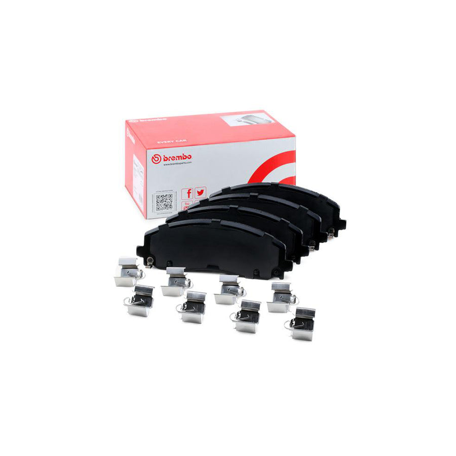 Brembo P 11 035 Brake Pad Set With Acoustic Wear Warning