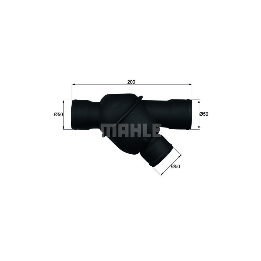 MAHLE ORIGINAL TI 17 109 Engine thermostat Opening Temperature: 109°C, with seal