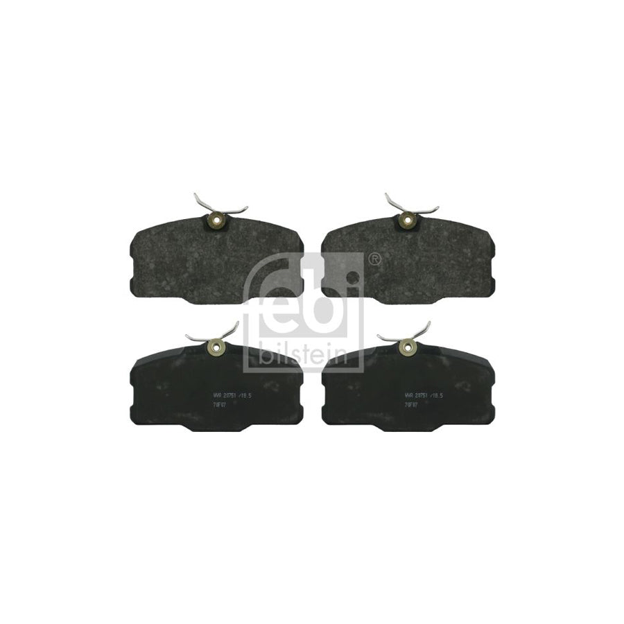 Febi Bilstein 16248 Brake Pad Set Suitable For Mercedes Benz S Class Coupe C126 Front Axle Prepared For Wear Indicator
