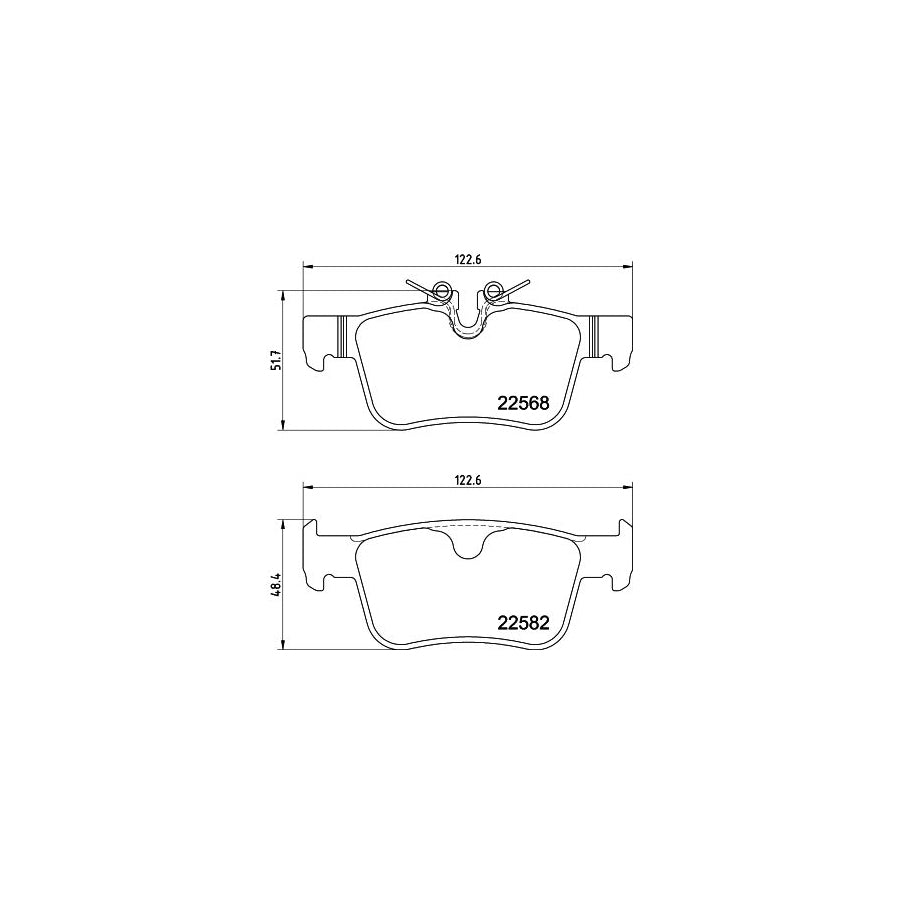 Hella 8DB 355 025 971 Brake Pad Set Prepared For Wear Indicator