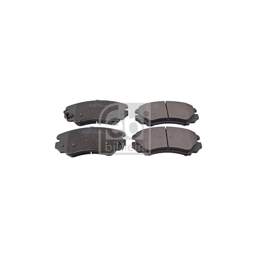 Febi Bilstein 16489 Brake Pad Set Front Axle With Acoustic Wear Warning