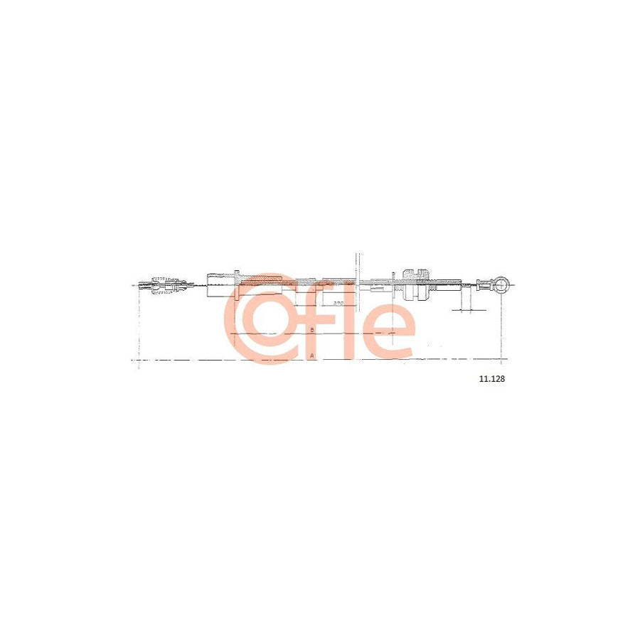 COFLE 11.128 Throttle Cable | Duco Car Parts UK Car Parts
