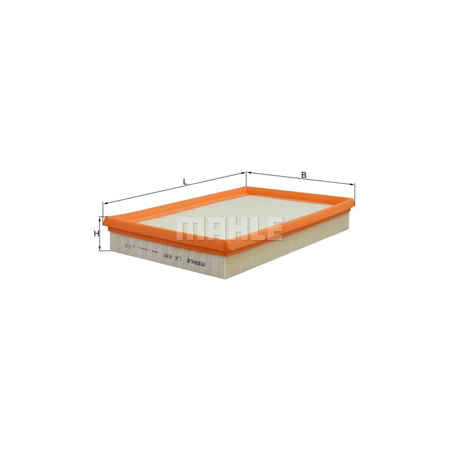 MAHLE ORIGINAL LX 430 Air Filter Filter Insert