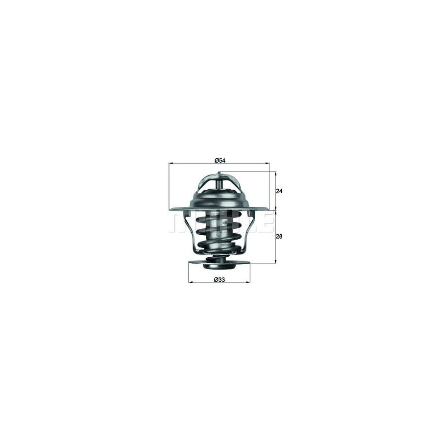 MAHLE ORIGINAL TX 11 92D Engine thermostat Opening Temperature: 92°C, with seal