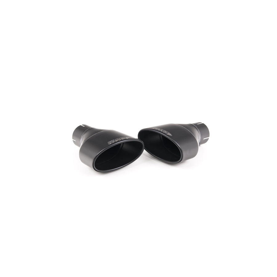 MillTek Audi 8V 8S B9 Single Outlet Oval Trim Exhaust Tips (RS3, RS4, RS5 & TTRS)