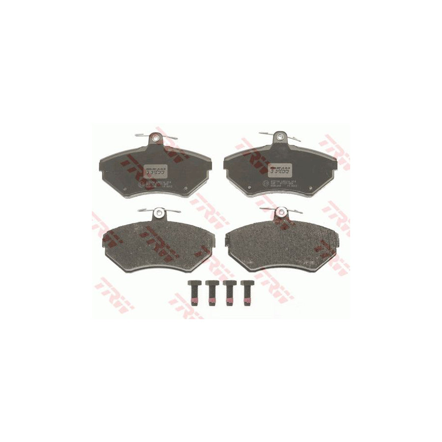 TRW Cotec Gdb1266 Brake Pad Set Not Prepared For Wear Indicator With Brake Caliper Screws With Accessories