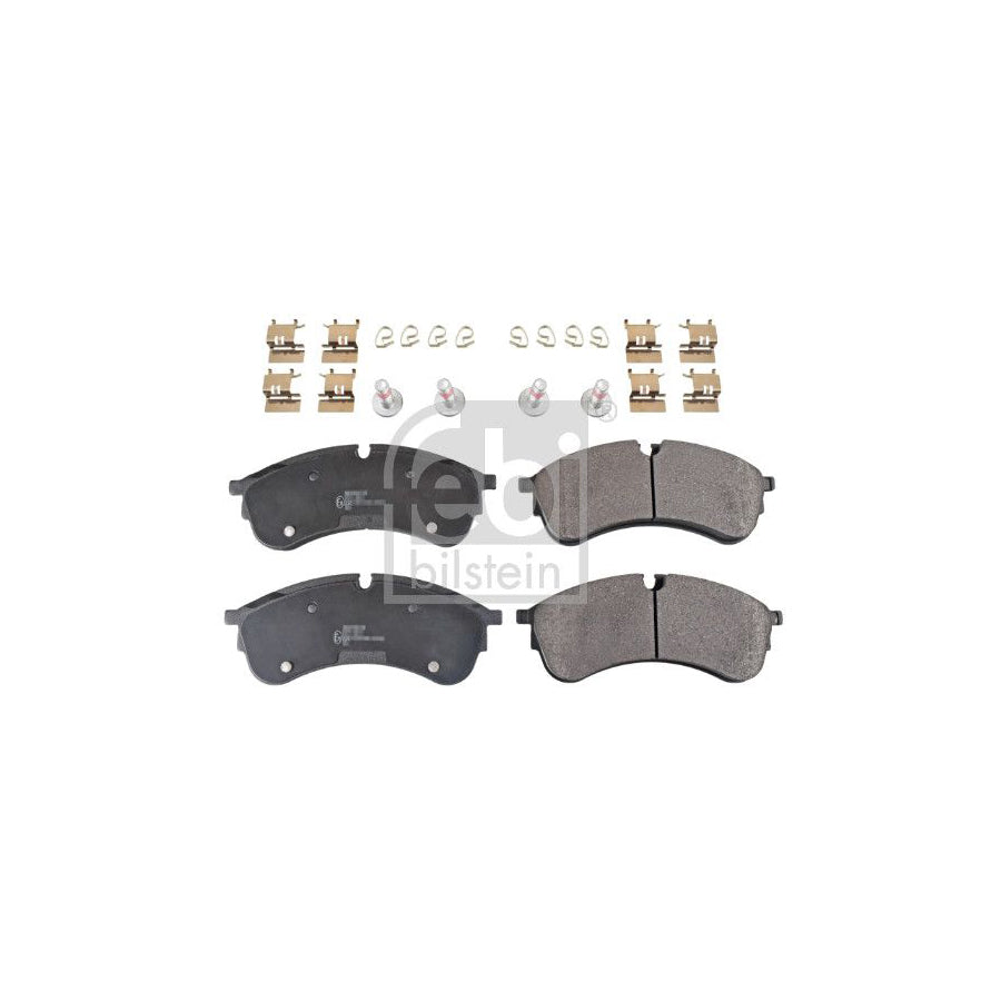 Febi Bilstein 116250 Brake Pad Set Front Axle Prepared For Wear Indicator With Attachment Material