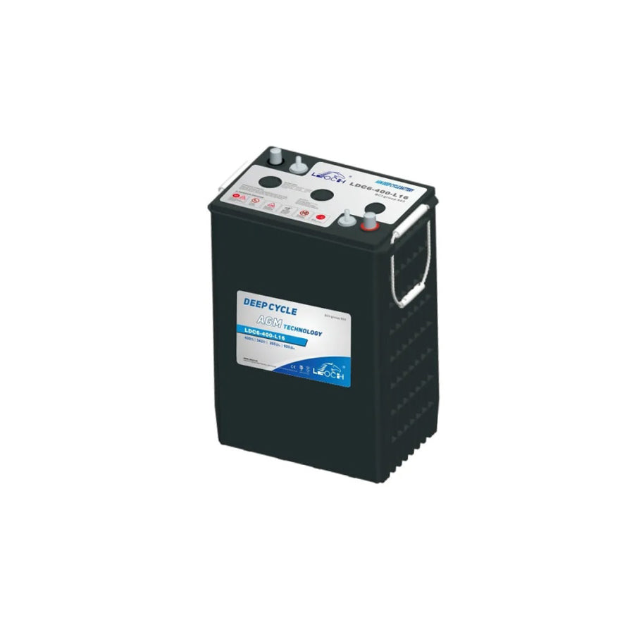 Leoch 6V 400Ah Deep Cycle AGM Battery - LDC6-400-L16