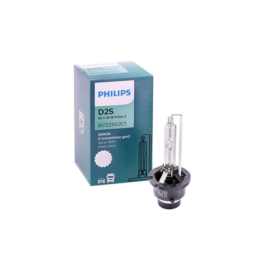 PHILIPS Xenon X-tremeVision gen2 85122XV2C1 Bulb, spotlight D2S (gas discharge tube) 85V 35W P32d-2 4800K Xenon