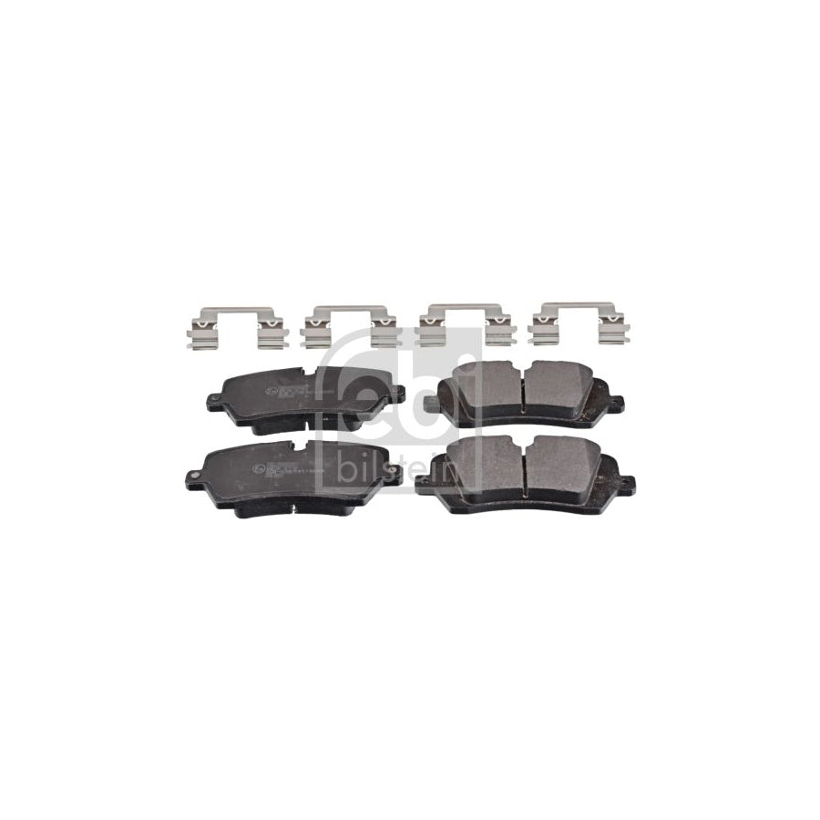 Febi Bilstein 116325 Brake Pad Set Rear Axle Prepared For Wear Indicator With Attachment Material
