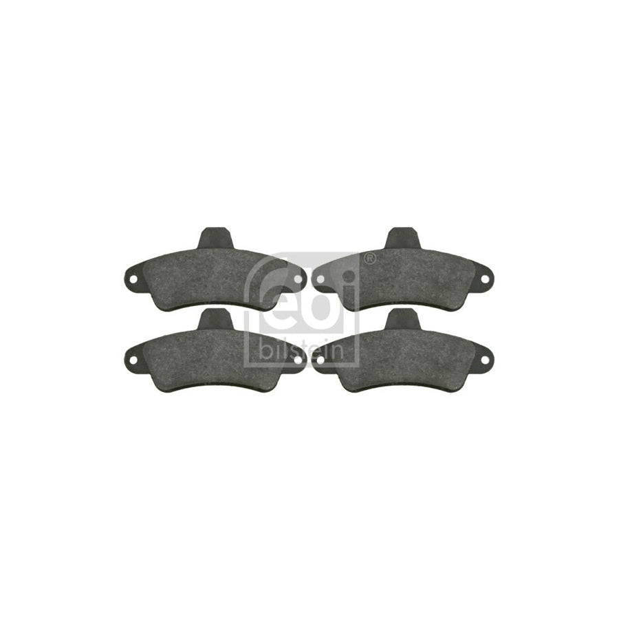 Febi Bilstein 16393 Brake Pad Set For Ford Mondeo Rear Axle Excl Wear Warning Contact