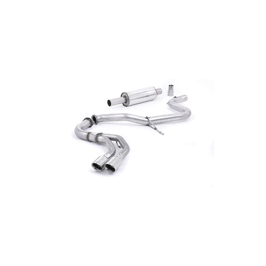MillTek Audi 8V 8V.5 A3 2.0 TDI 150 Cat-Back Exhaust System
