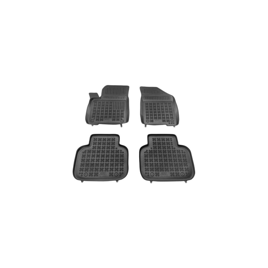 REZAW PLAST Tailored 201513 Floor mat set for FIAT Freemont (345) Elastomer, Front and Rear, Quantity: 4, Black