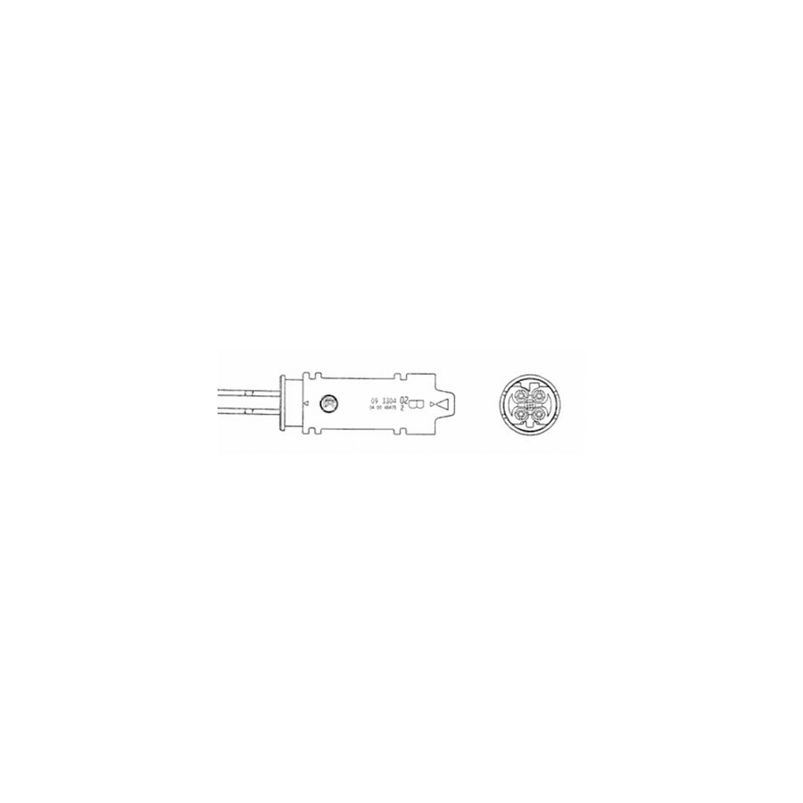 NTK Lambda Sensor / O2 Sensor (NGK 91389) - OZA811-EE12