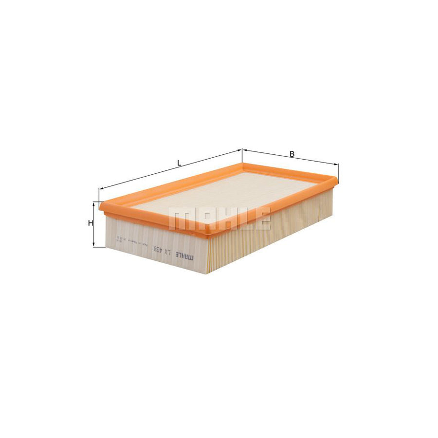 MAHLE ORIGINAL LX 438 Air Filter Filter Insert