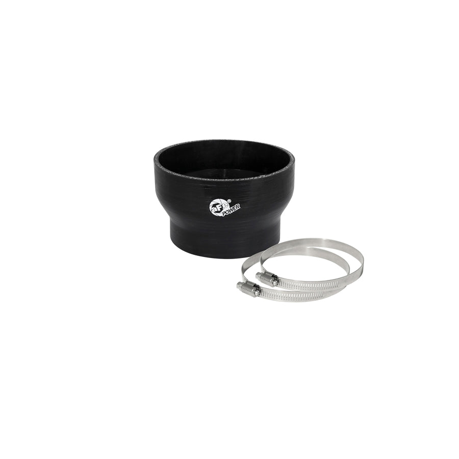 aFe 59-00079 (4-1/3 IN ID to 3-1/2 IN ID x 2-3/4 IN L) Straight Reducing Coupler - Black Replacement Coupling Kit | Duco Car Parts UK Car Parts