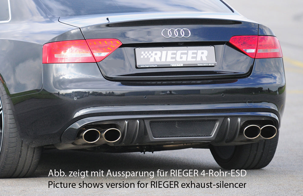 Rieger 00099089 Audi B8 B81 A5 Rear Diffuser