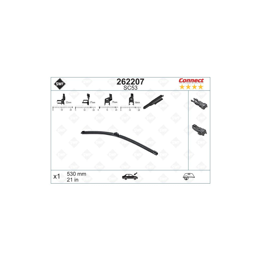Swf Alternative Connect 262207 Wiper Blade | Duco Car Parts UK Car Parts