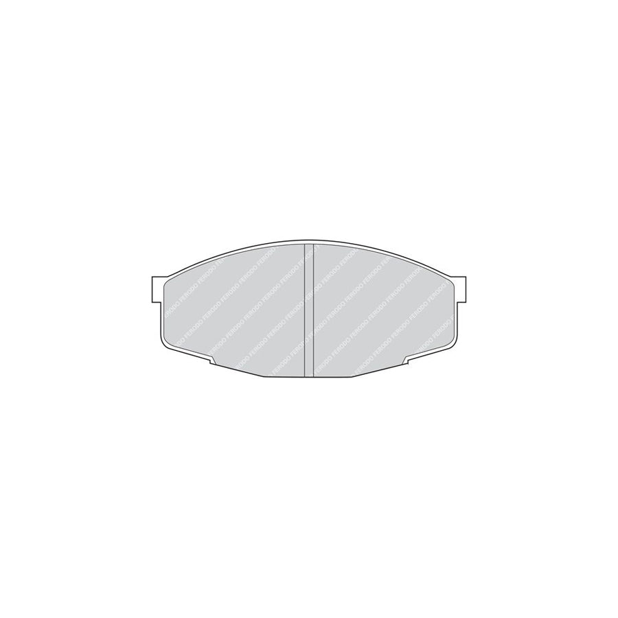 Ferodo Sl Fsl532 Brake Pad Set Not Prepared For Wear Indicator