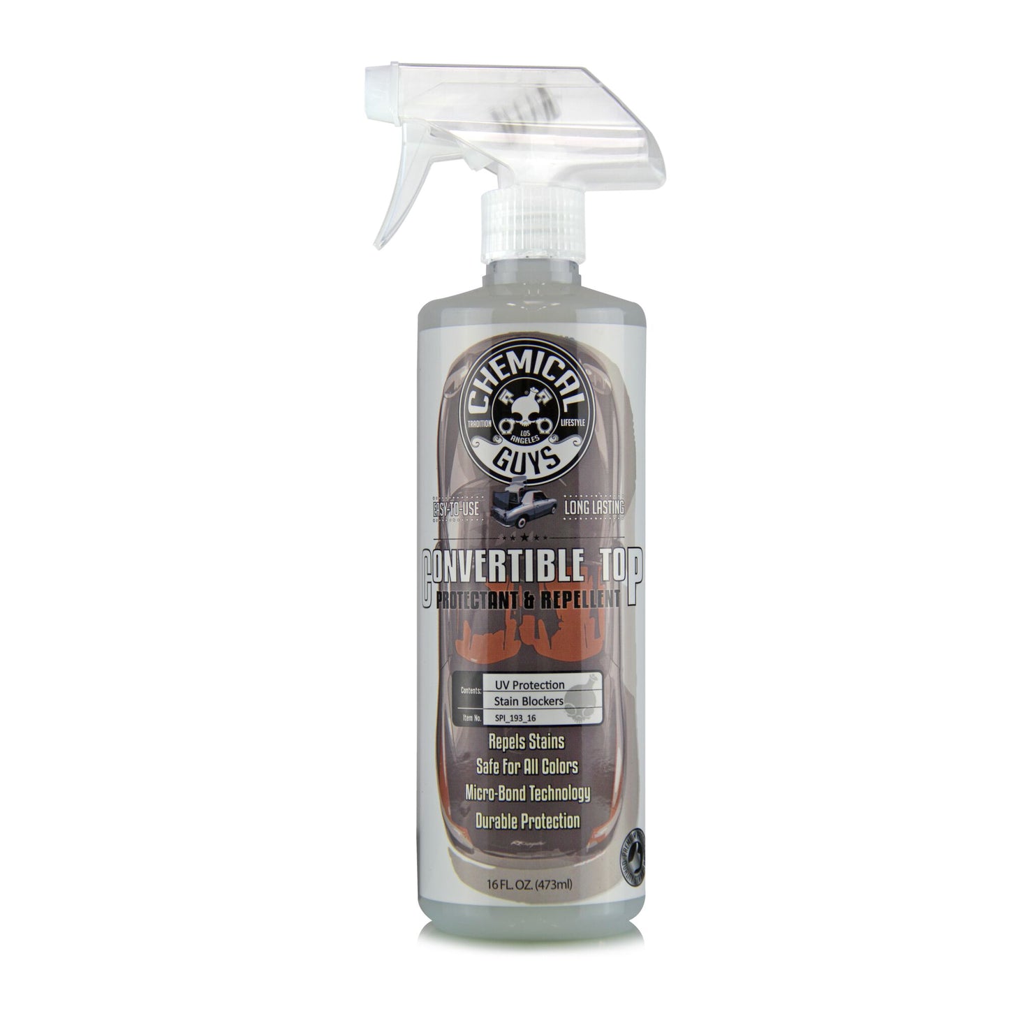 Chemical Guys Convertible Top Protectant and Repellent 16oz | Duco Car Parts UK Car Parts