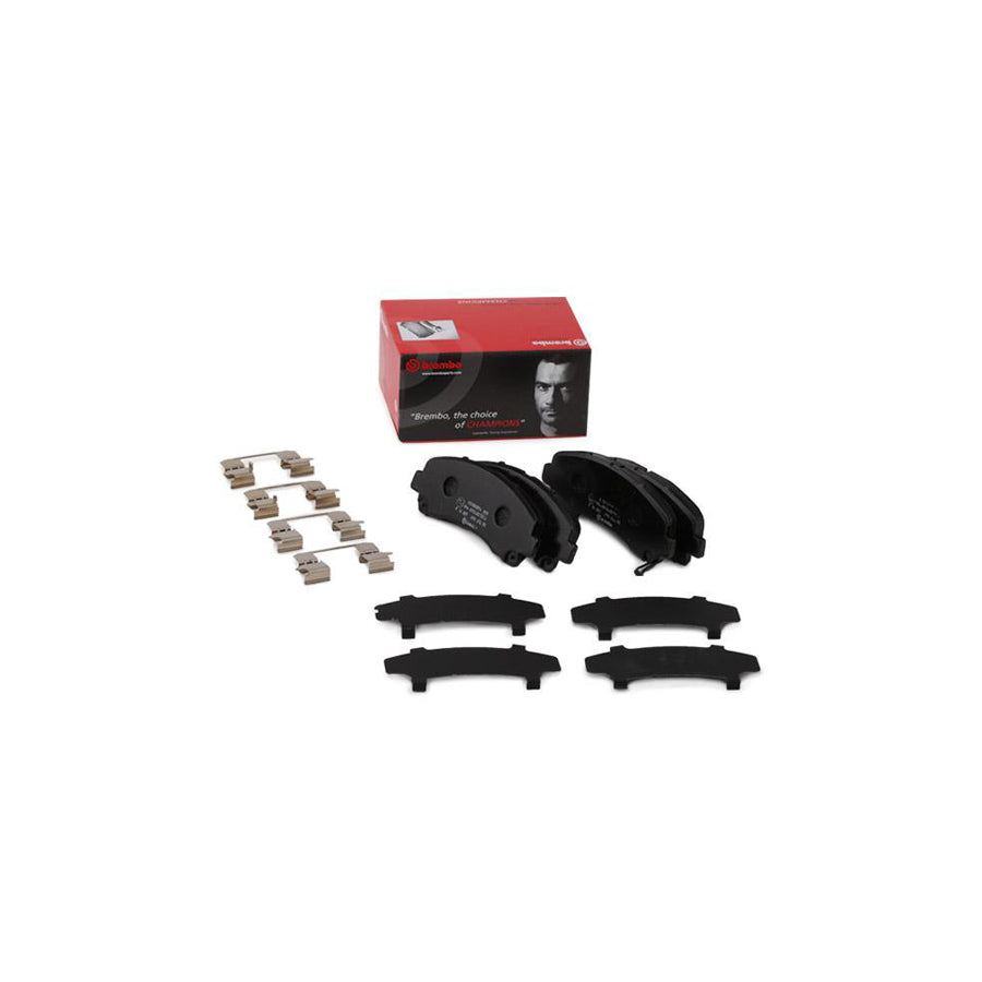 Brembo P 34 007 Brake Pad Set With Acoustic Wear Warning