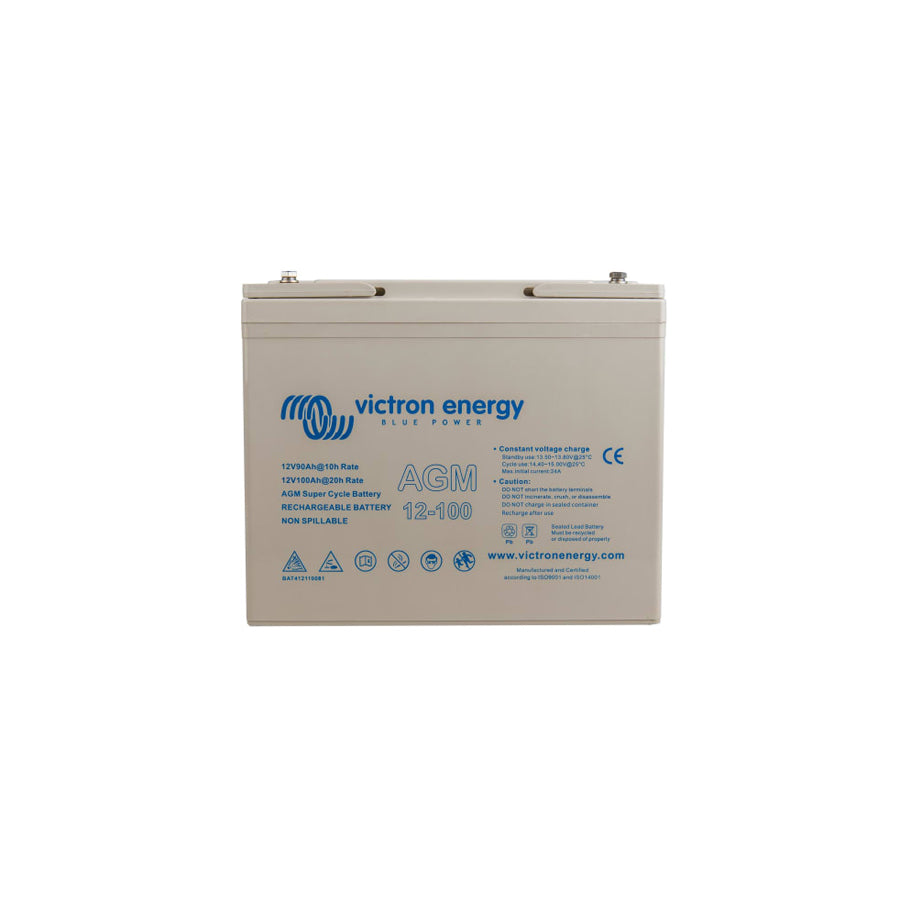 Victron Energy AGM Super Cycle Battery 12V 100Ah (M6) - BAT412110081